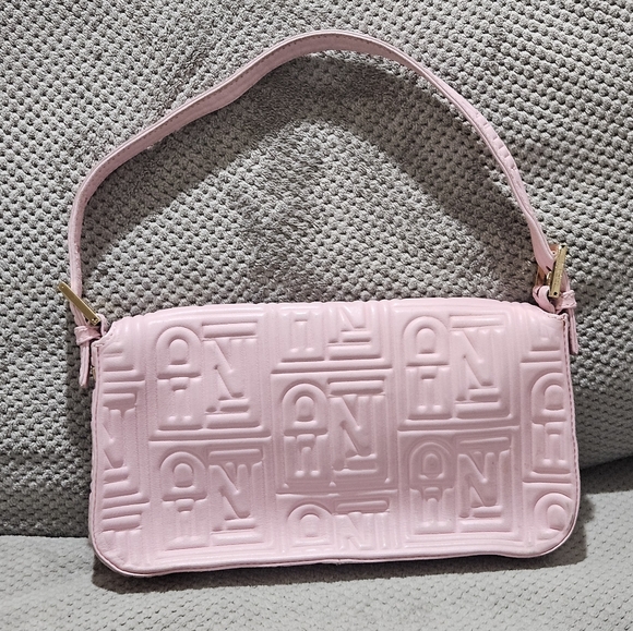 FENDI Baguette bag Leather Vintage FF Logo - Picture 3 of 16